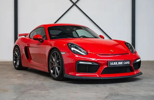 Porsche Cayman GT4 | 3.8 Handgeschakeld | Indian Red | Carbon Int