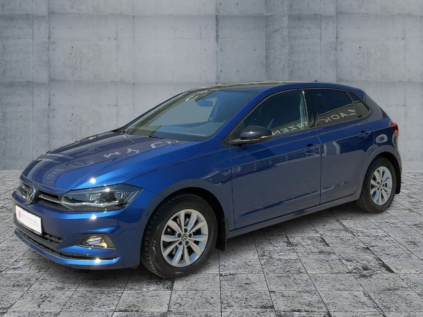 Volkswagen Polo 1.0 TSI DSG HIGHLINE LED+NAV+ACC+SHZ+RFK+VC Blau - 2