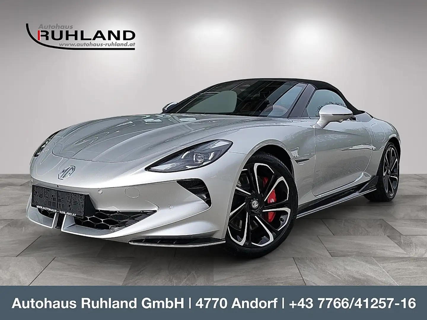 MG Cyberster 77kWh GT ALC Rot/Schwarz + Schwarzes Dach Silber - 1