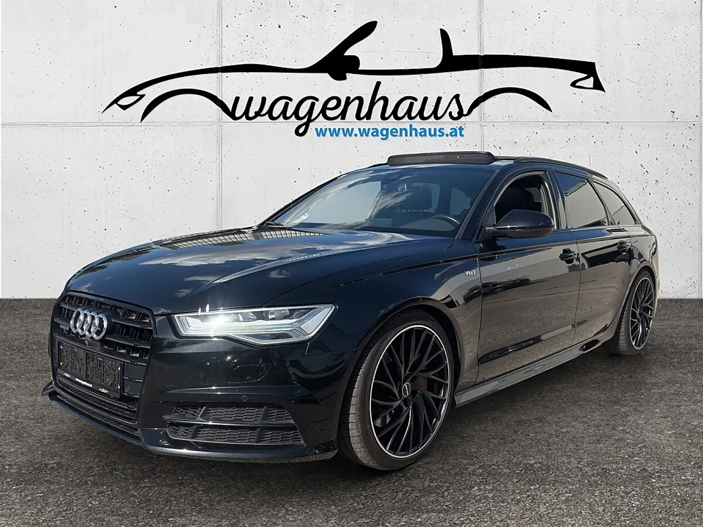 Audi A6 Avant 3.0 TDI quattro competition, LUFT, Panorama Schwarz - 1