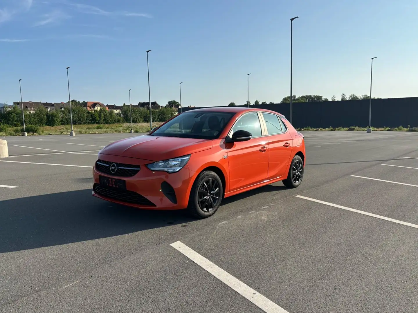 Opel Corsa F Edition Navi PDC TÜV neu Orange - 1