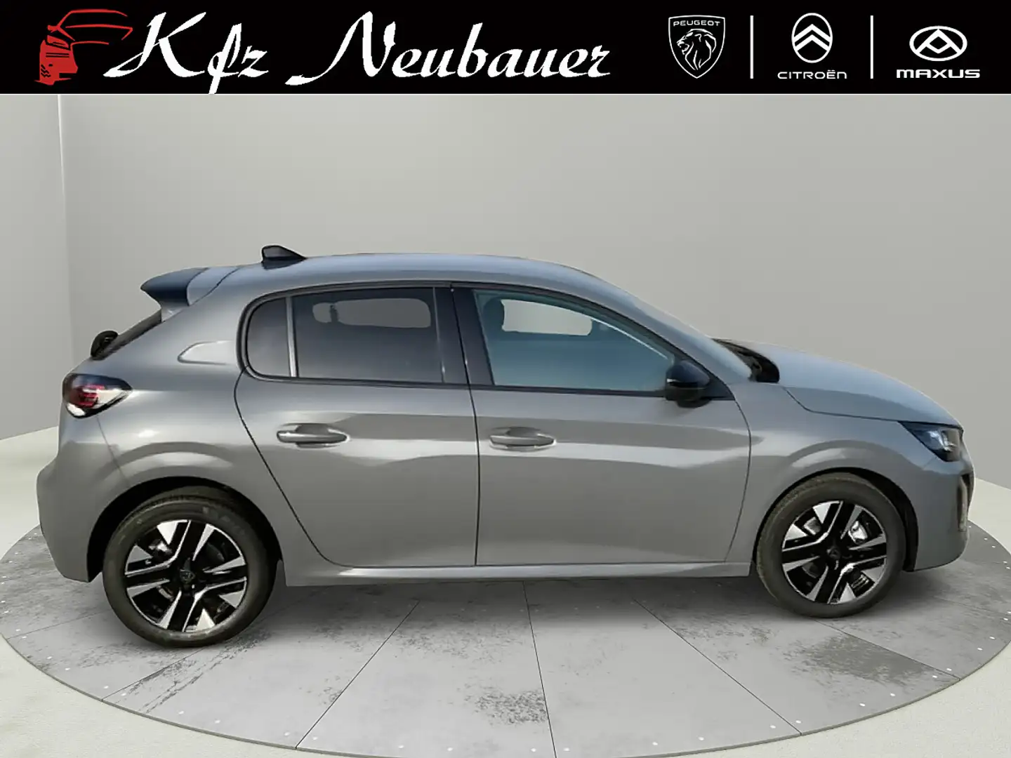Peugeot 208 1.2 Hybrid 110 Automatik! Style Grau - 2