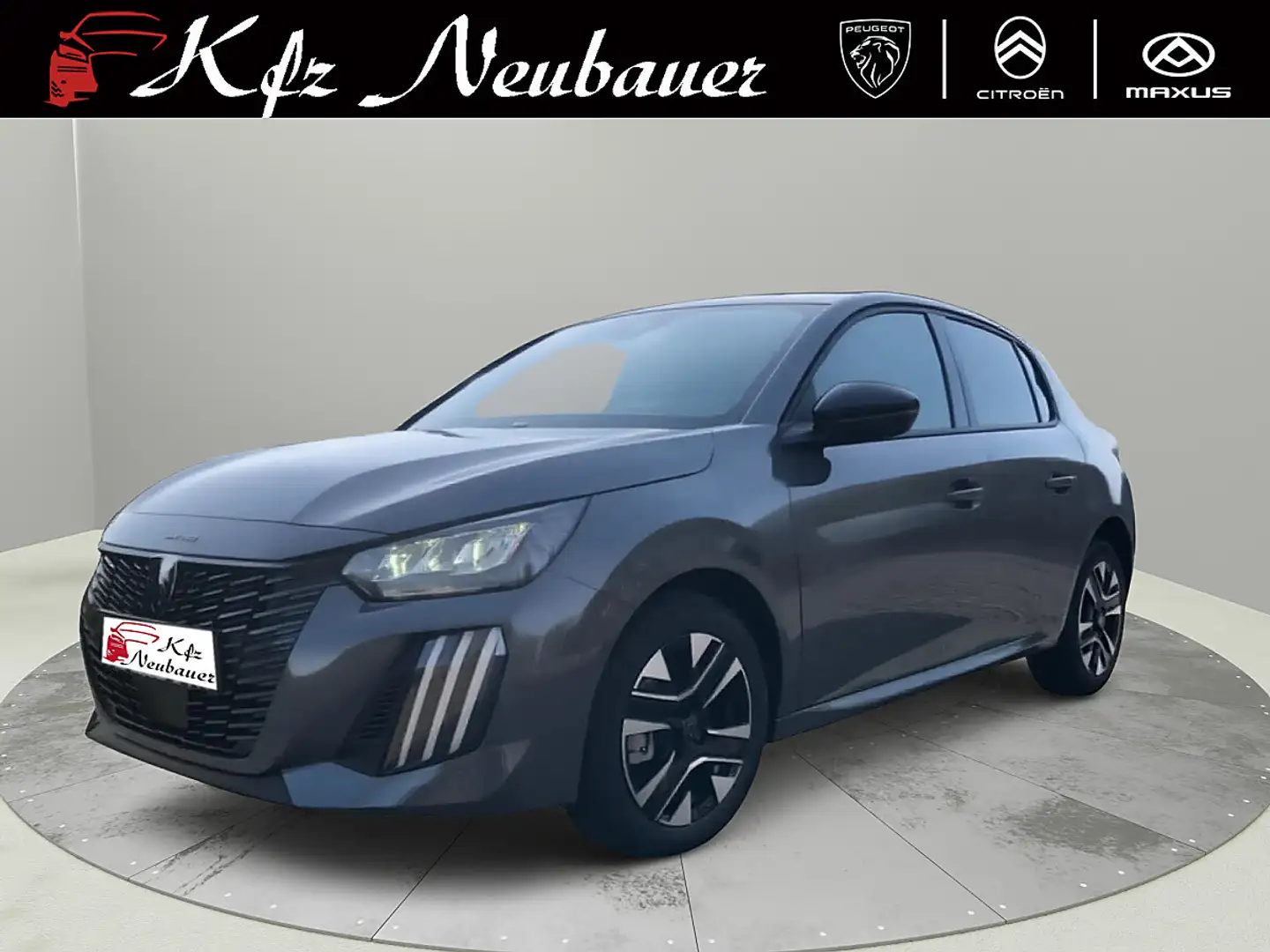 Peugeot 208 1.2 Hybrid 110 Automatik! Style Grau - 1