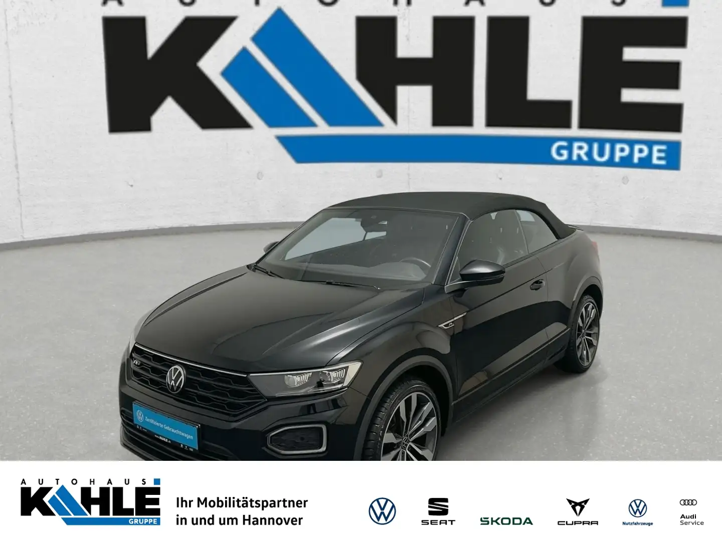 Volkswagen T-Roc Cabriolet 1.5 TSI R-Line Zwart - 1