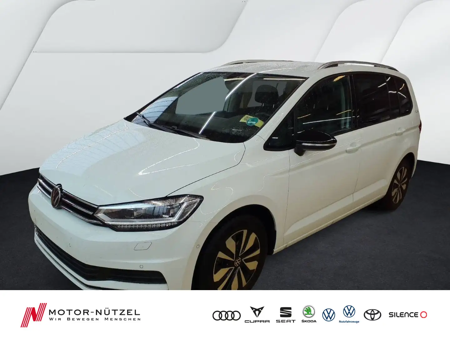 Volkswagen Touran 1.5 TSI DSG GOAL MATRIX+NAVI+AHK+ACC+7SI Weiß - 1