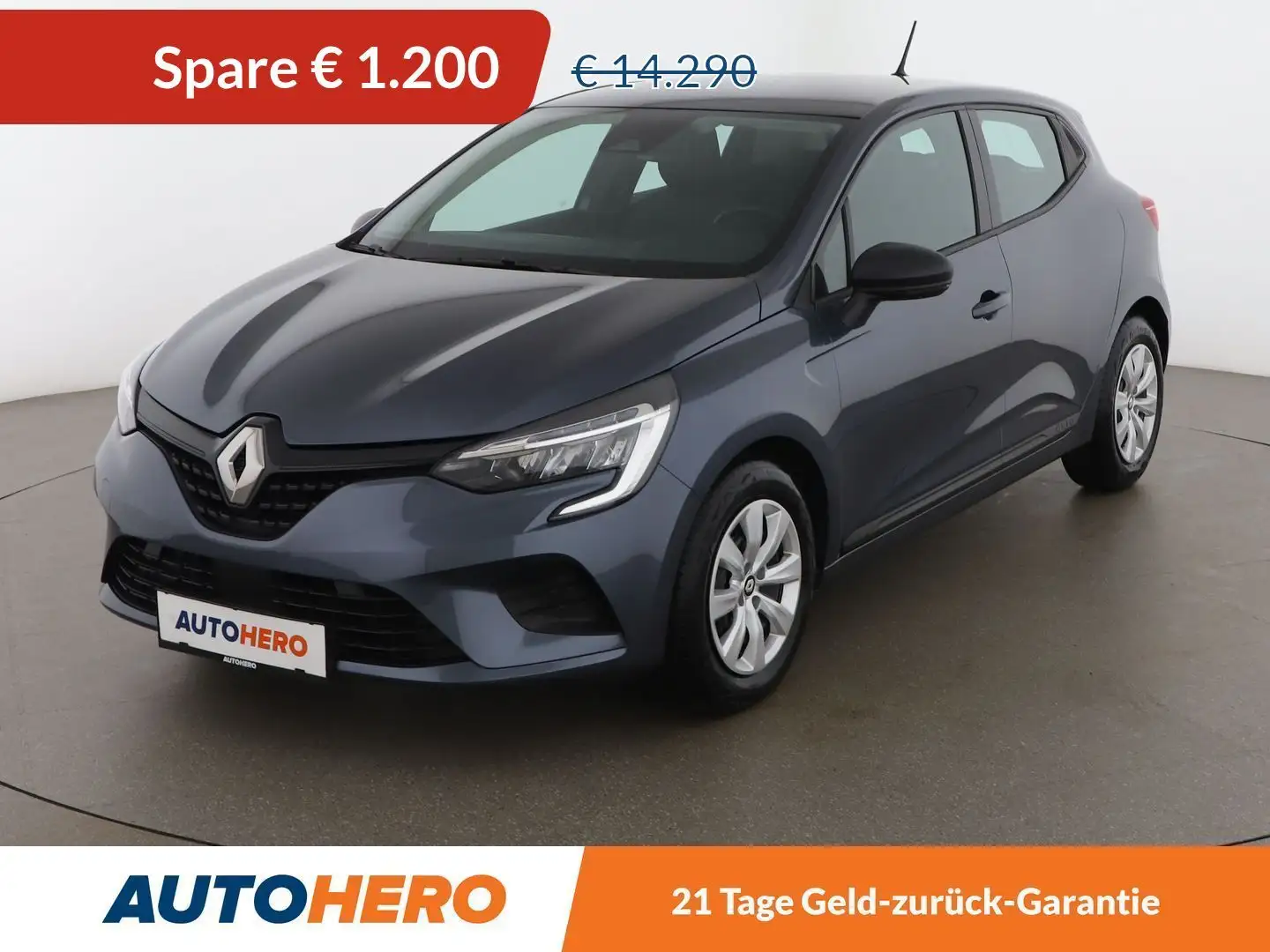 Renault Clio 1.0 SCe Life *LED*TEMPO*SPUR*KLIMA*BT* Grau - 1