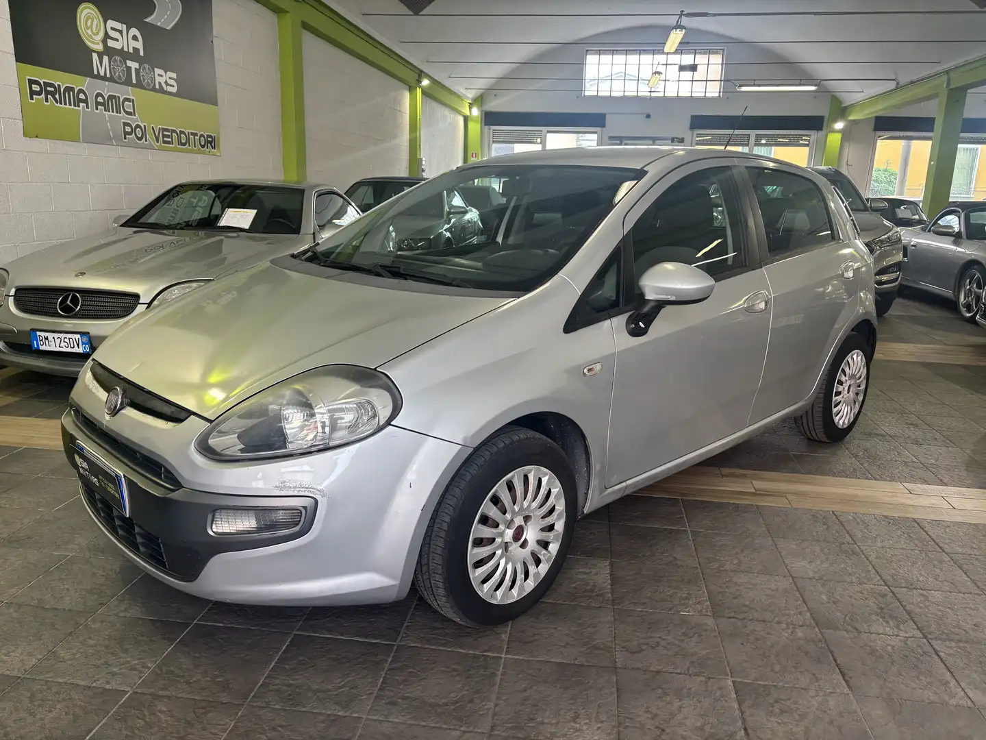 Fiat Punto Evo Punto Evo 5p 1.2 Dynamic 65cv X NEO PATENT. Argent - 2