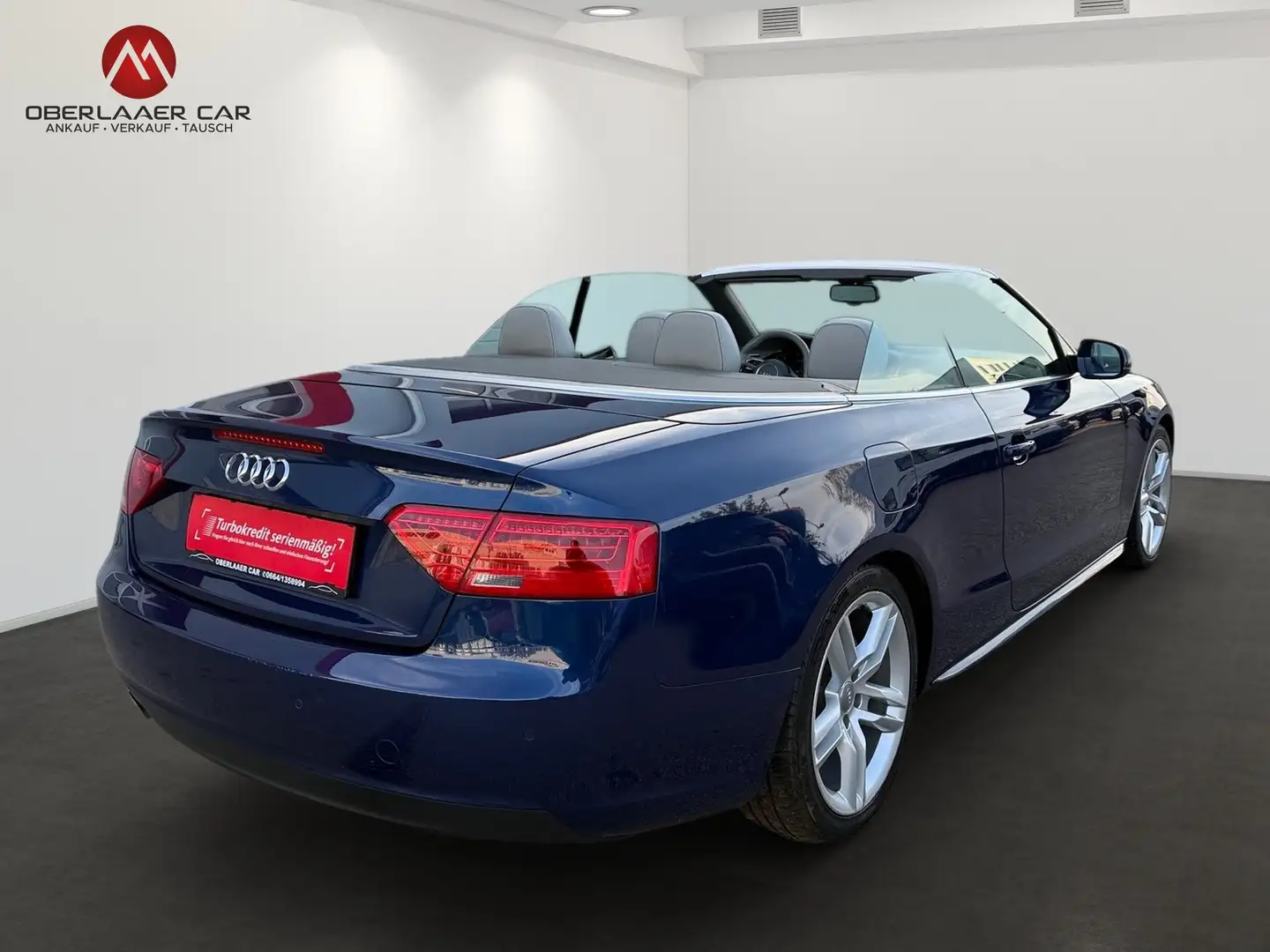 Audi A5 2.0 TDI clean diesel Cabrio | Navi | Leder | Blau - 2