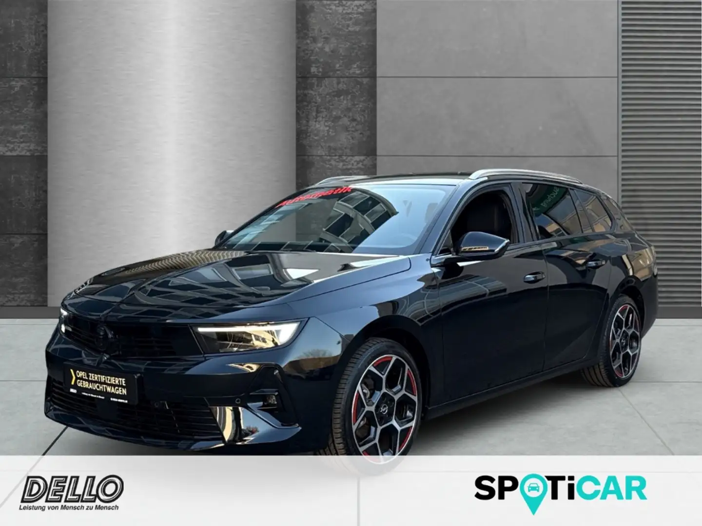 Opel Astra ST GS 1.5D AHK PDC+Kamera Navi Sitzh. LED,2-Zonen- Noir - 1