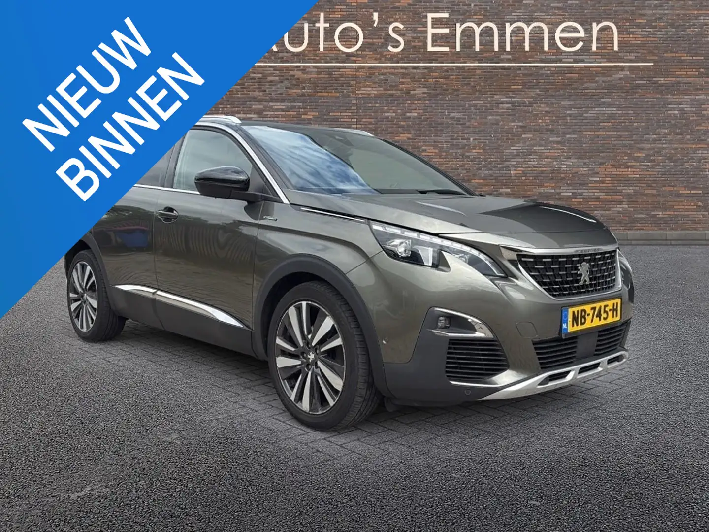 Peugeot 3008 1.2 GT Line PANODAK LEDER LMV NAVIGATIE Grijs - 1
