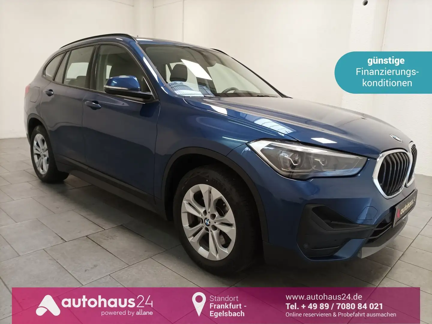 BMW X1 xDrive25e Advantage AHK|Navi|CAM|Sitzhzg.|LED Blau - 1