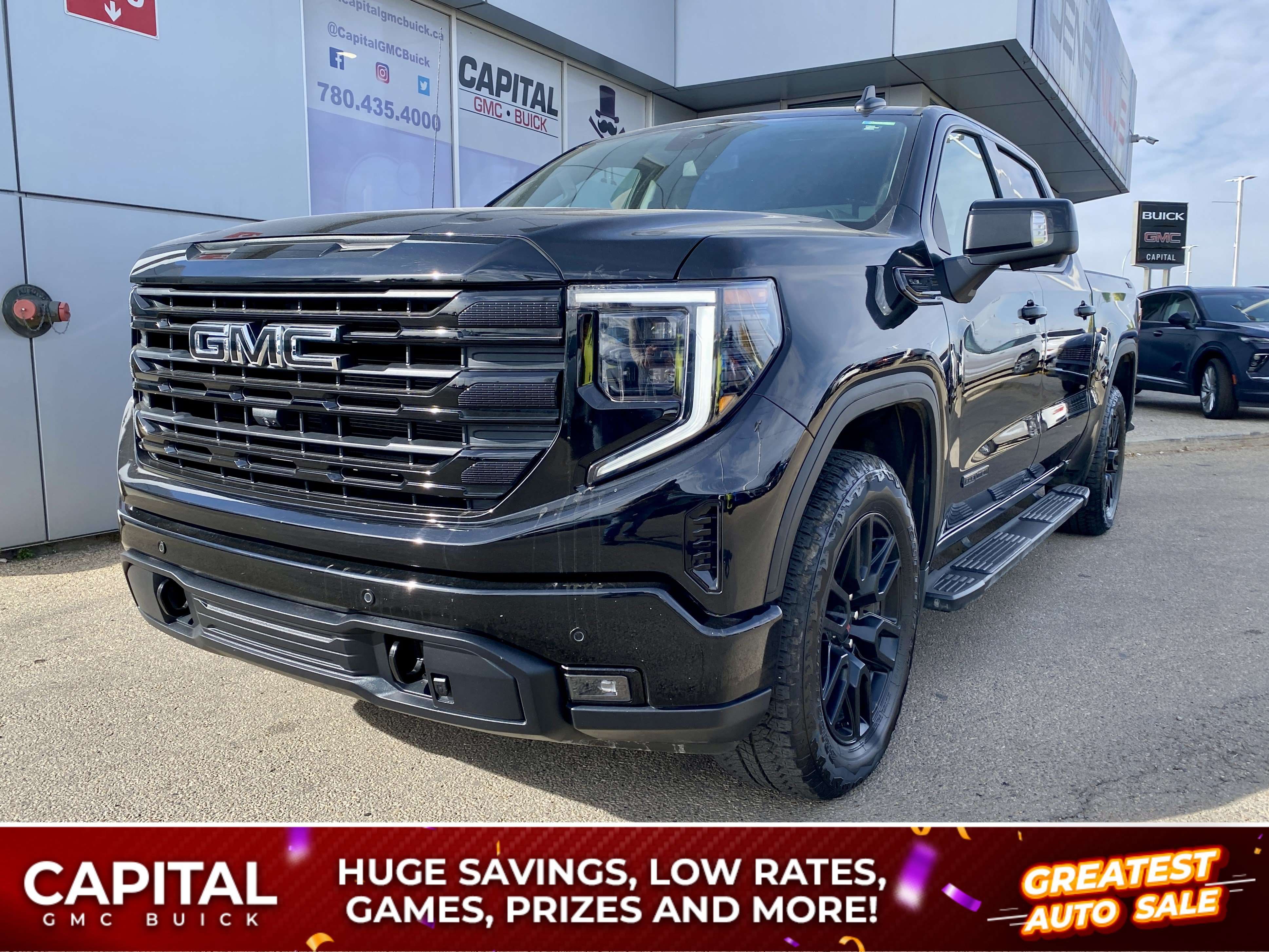 2026 GMC Sierra 1500 Crew Cab Elevation * PREMIUM PKG * SUNROOF * BLACK PKG *
