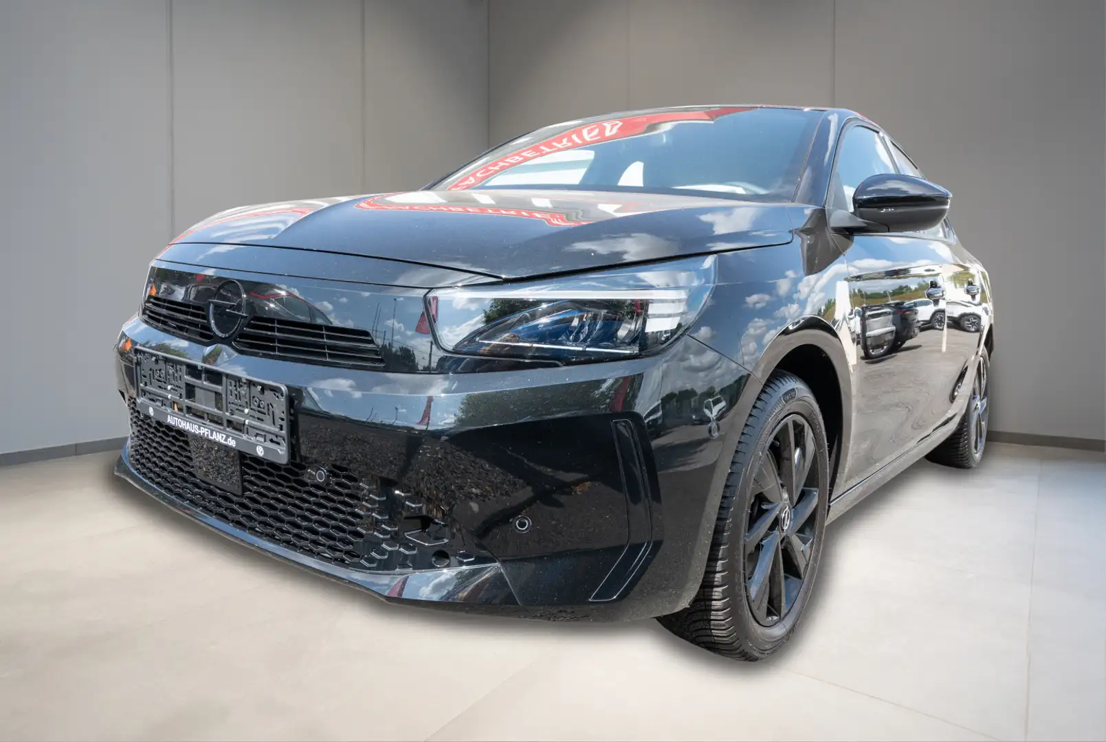 Opel Corsa F GS 1.2 Turbo 100 PS Zwart - 1