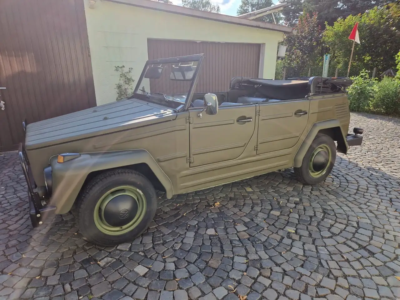 Volkswagen 181 TOP Kübel 18-63 Militär Oldtimer H 1971 HU 05/2028, foto 9
