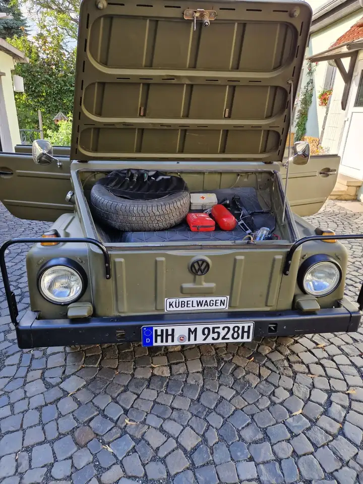 Volkswagen 181 TOP Kübel 18-63 Militär Oldtimer H 1971 HU 05/2028, foto 8