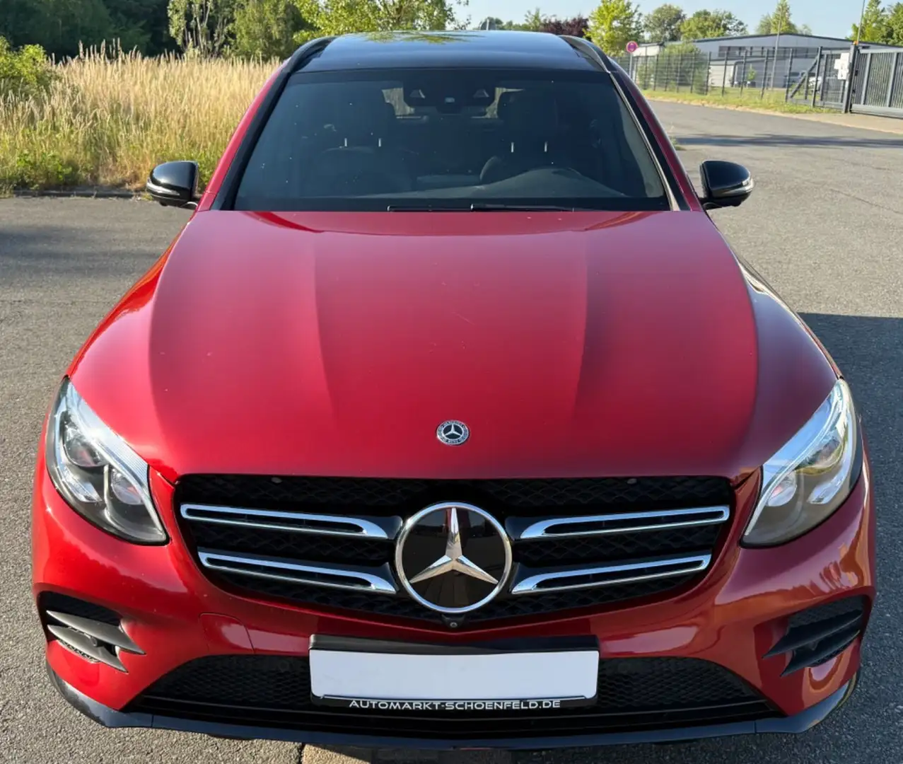 Mercedes-Benz GLC 350 d AMG 4Matic Pano Ahk Burmester Rot - 2