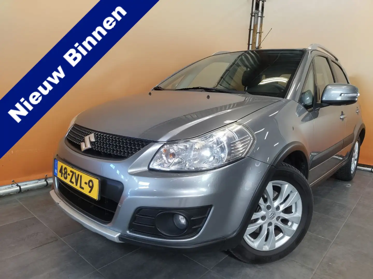 Suzuki SX4 1.6 Expressive apk 6/26 trekhaak | navigatie | roo Gris - 1