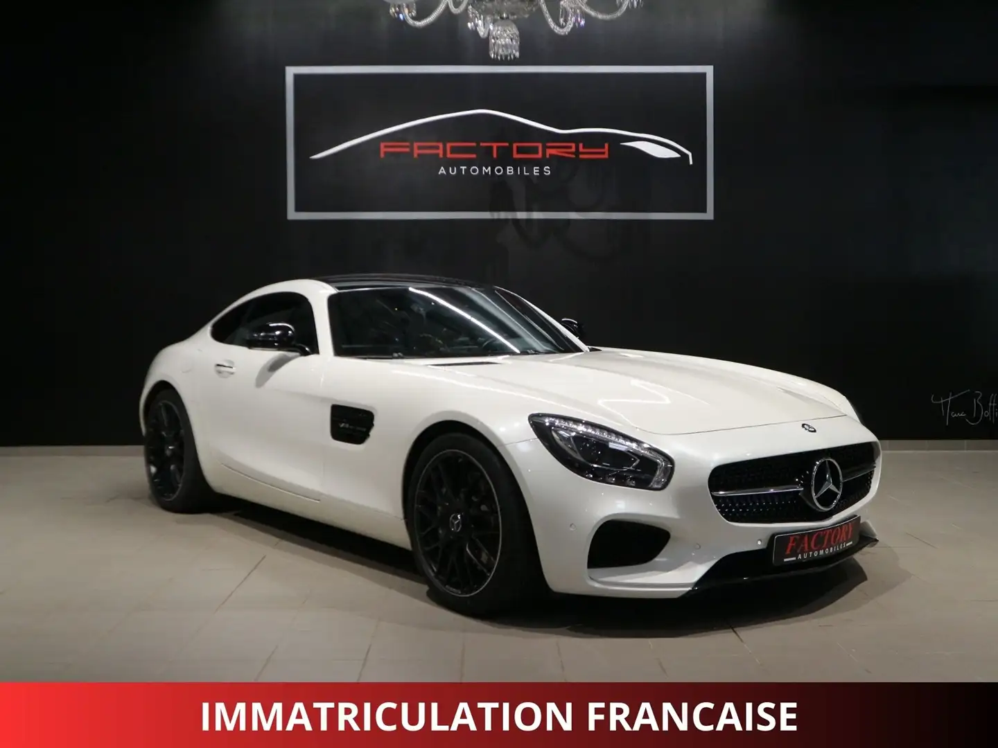 Mercedes-Benz AMG GT 4.0 V8 462CH GT Blanc - 1
