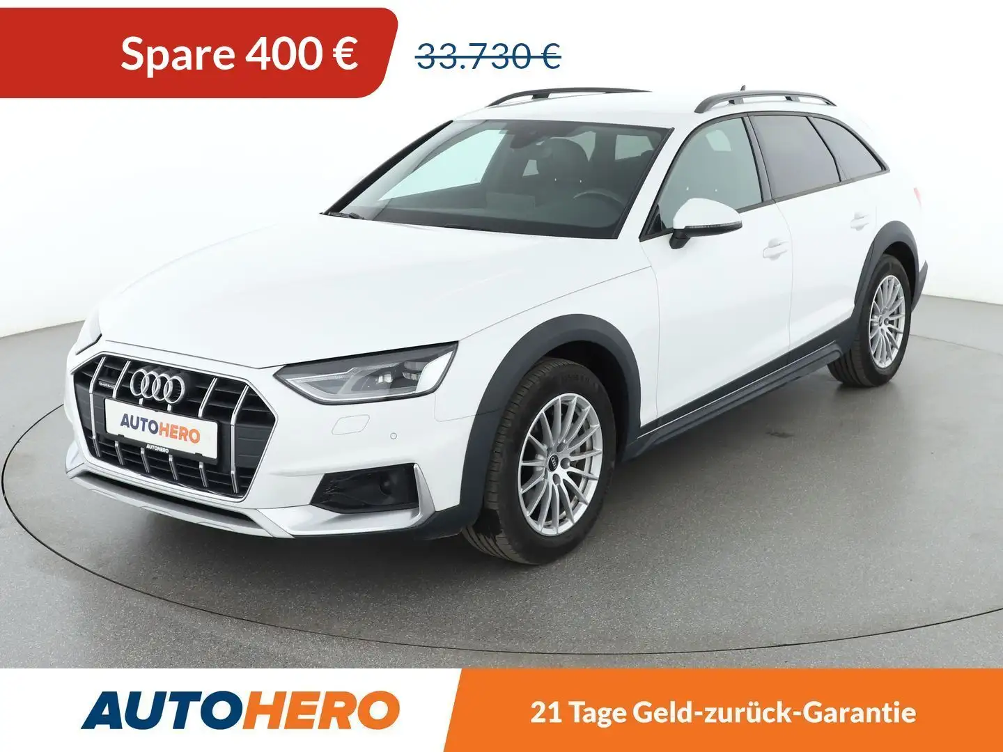 Audi A4 allroad 40 TDI  Aut. *LED*NAVI*ACC*PDC* Blanc - 1