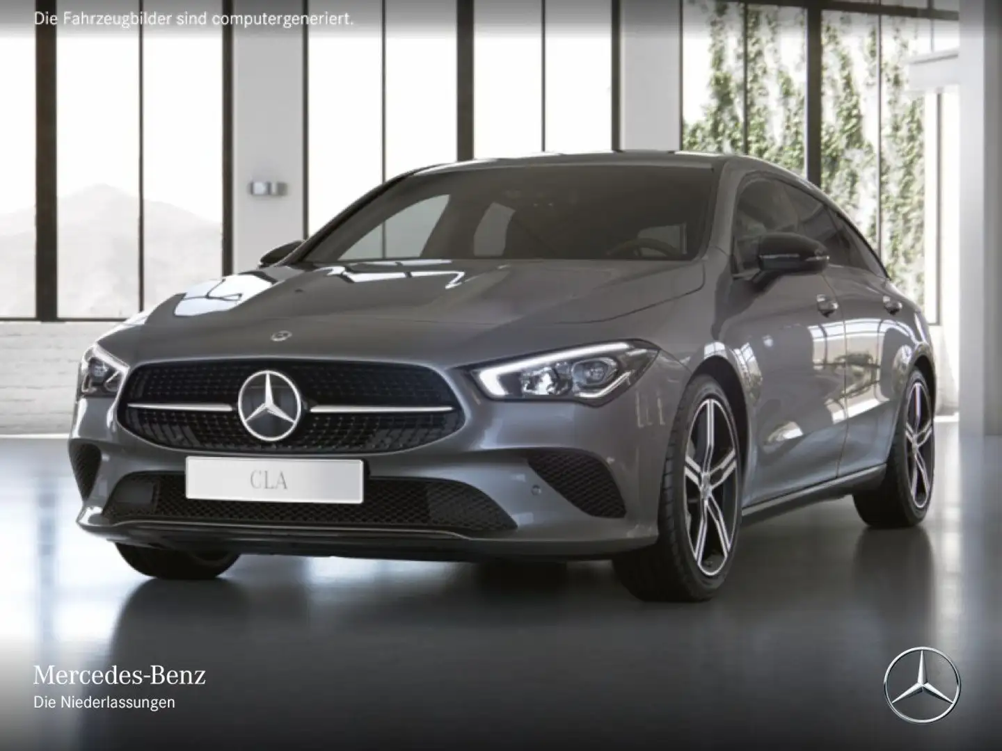 Mercedes-Benz CLA 200 PROGRESSIVE+NIGHT+LED+KAMERA+TOTW+7G Grau - 2