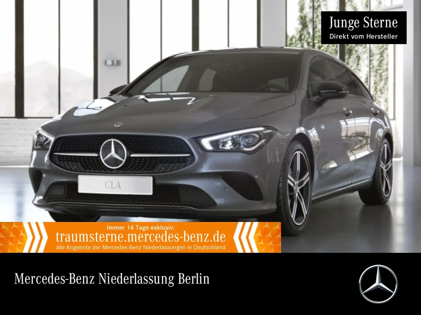 Mercedes-Benz CLA 200 PROGRESSIVE+NIGHT+LED+KAMERA+TOTW+7G Grau - 1