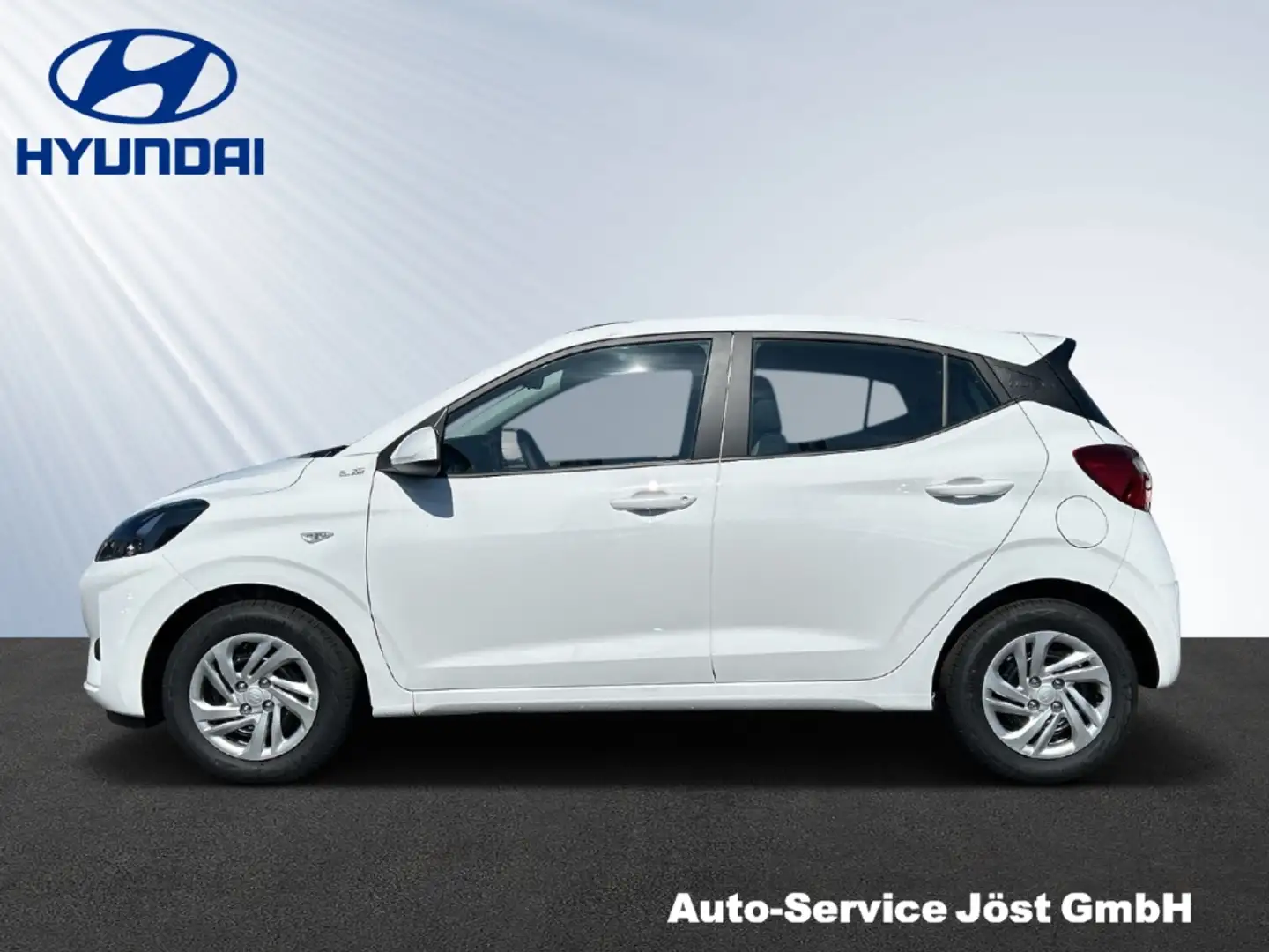 Hyundai i10 Select , 1.0 Ltr. 46 KW/ 63 PS, 5-Gang, Kurzzulass Weiß - 2