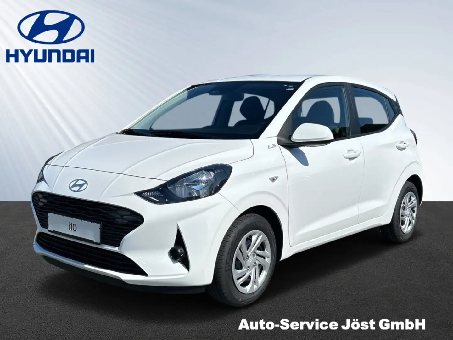 Hyundai i10 Select , 1.0 Ltr. 46 KW/ 63 PS, 5-Gang, Kurzzulass Weiß - 1