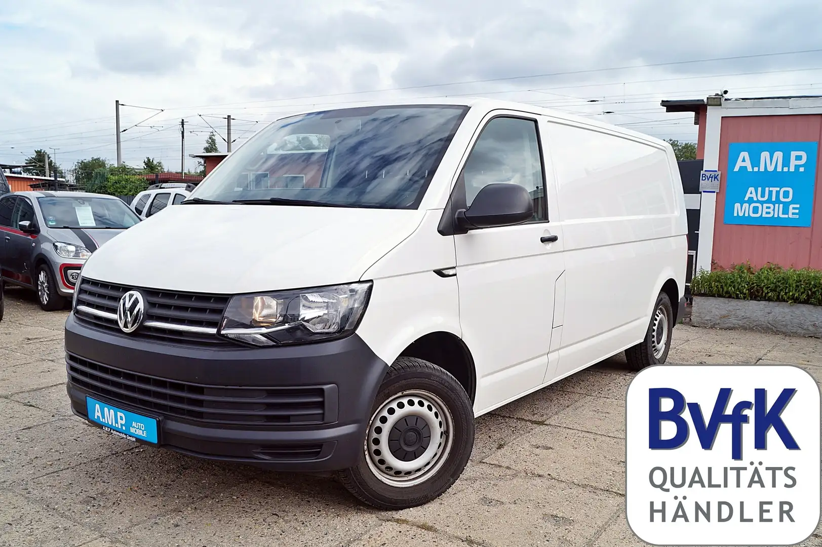 Volkswagen T6 Transporter T6 2.0TDI LANG, GARANTIE, TÜV+SERVICE NEU,Klima Wit - 1