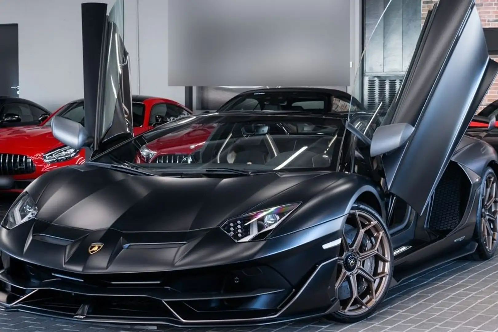 Lamborghini Aventador Roadster SVJ Black - 2