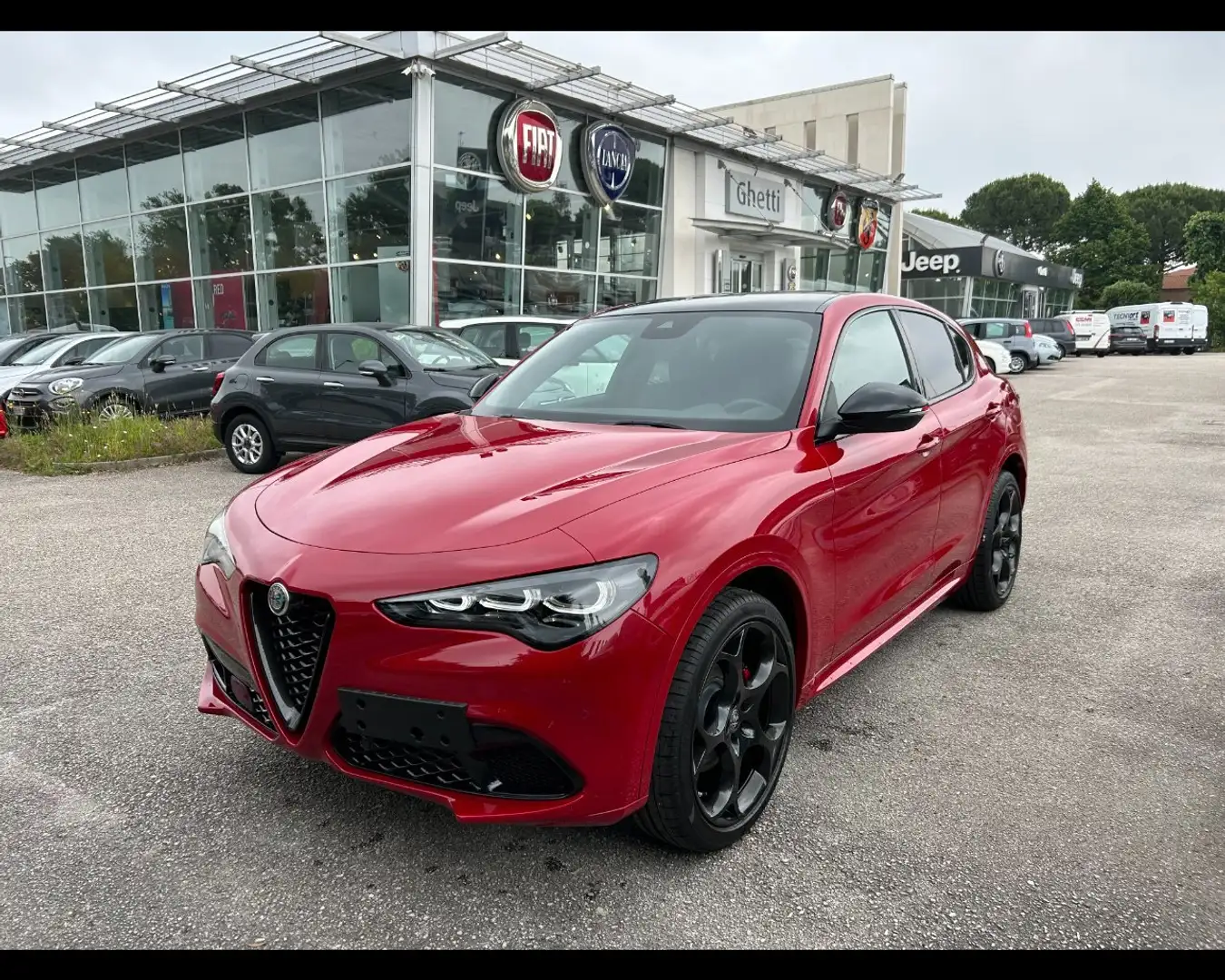 Alfa Romeo Stelvio 2.2 Turbodiesel 210 CV AT8 Q4 Tributo Italiano Rouge - 1