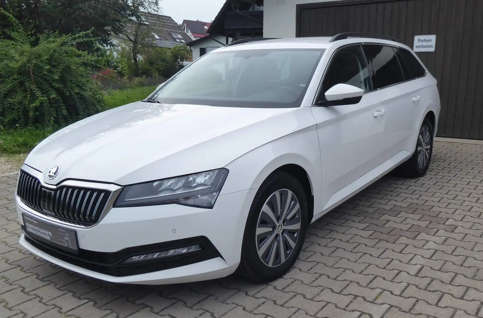 Skoda Superb Combi 2.0 TDI DSG Ambition/LED/ACC/NAVI/17"ALU/SHZ Bianco - 1