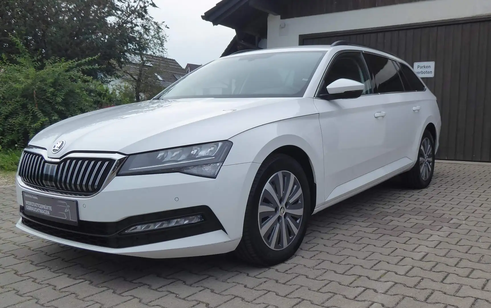 Skoda Superb Combi 2.0 TDI DSG Ambition/LED/ACC/NAVI/17"ALU/SHZ Bianco - 2