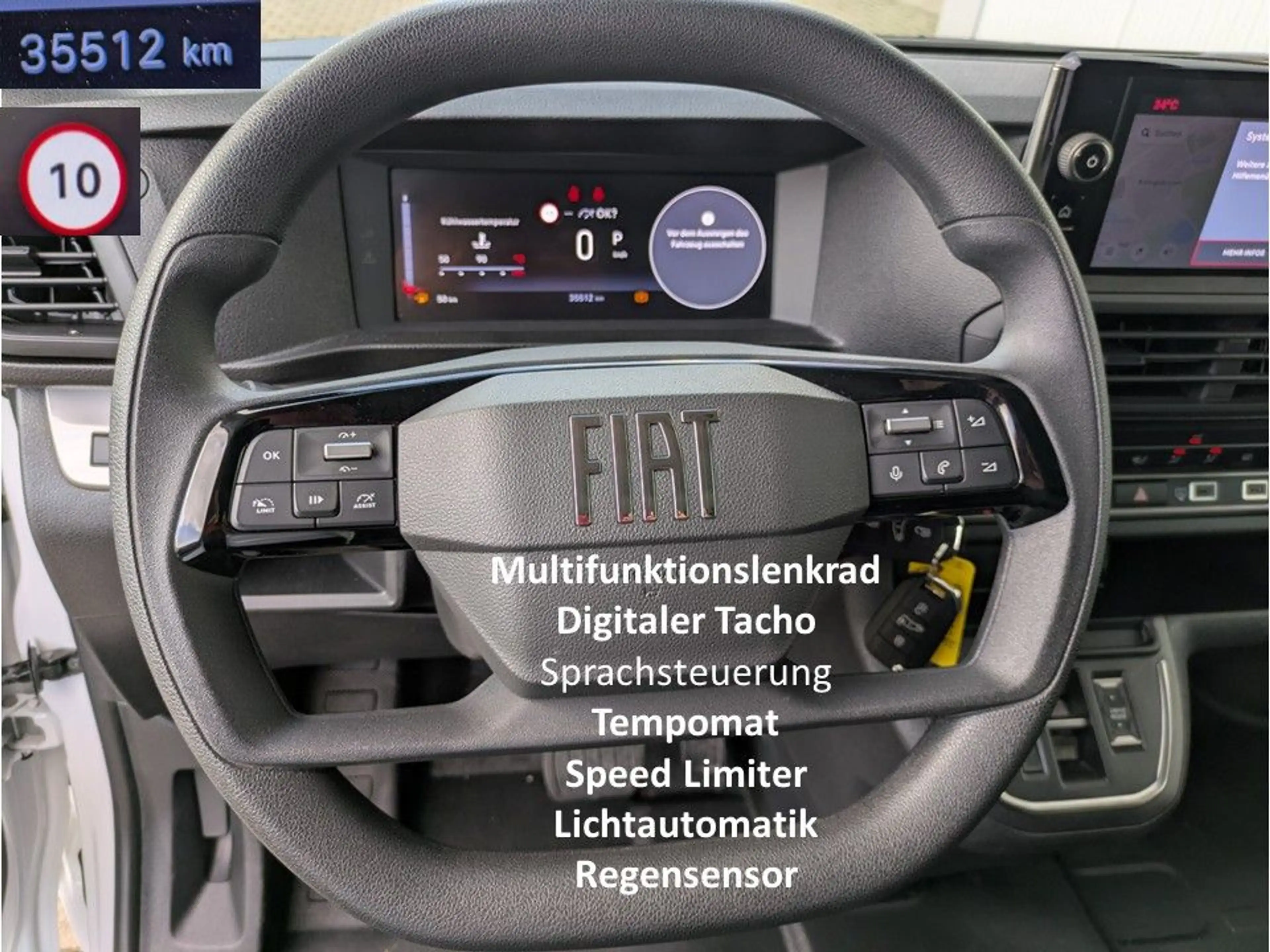 Fiat Scudo L3 Automatik Navi Kamera Licht Regen Tempo — photo 15