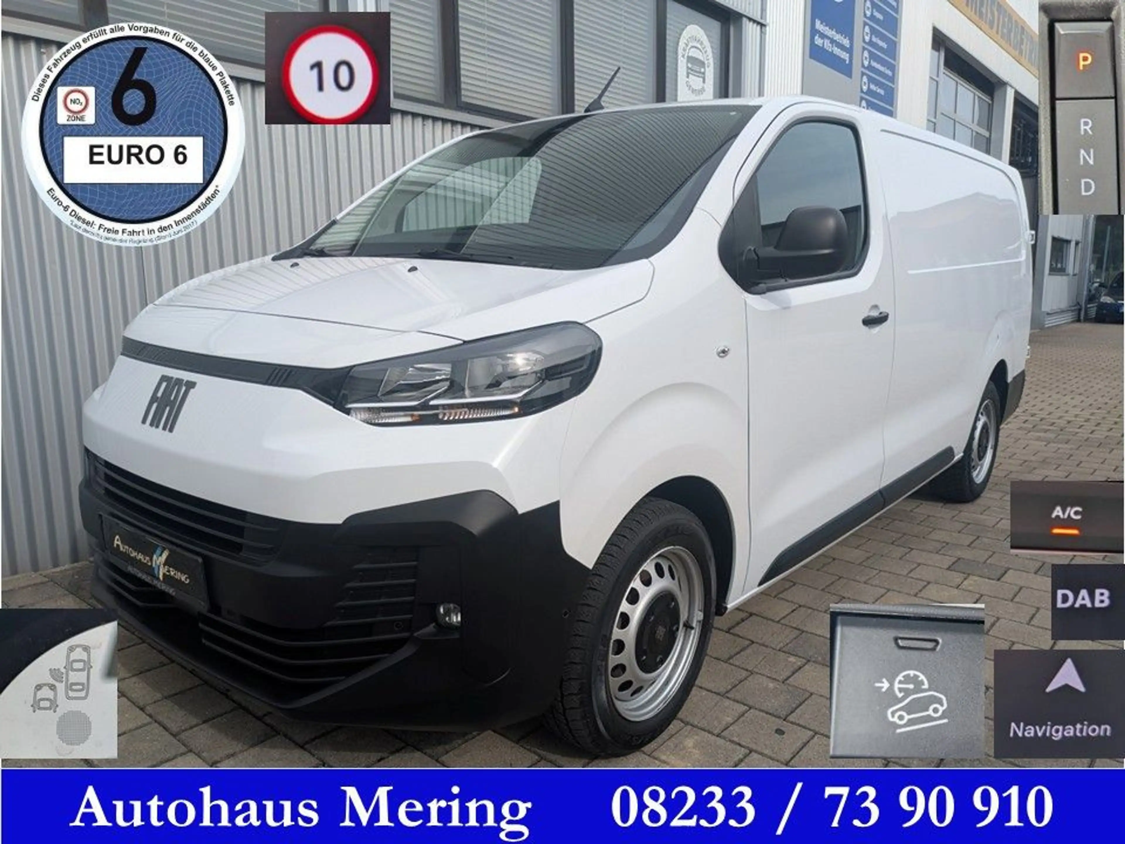 Fiat Scudo L3 Automatik Navi Kamera Licht Regen Tempo