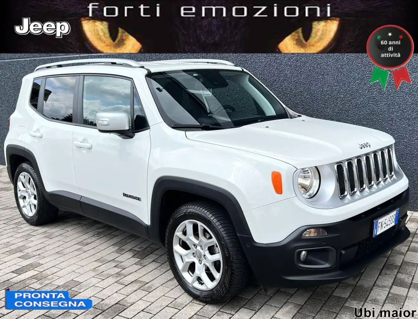 Jeep Renegade 1.4 MultiAir Limited Blanco - 1