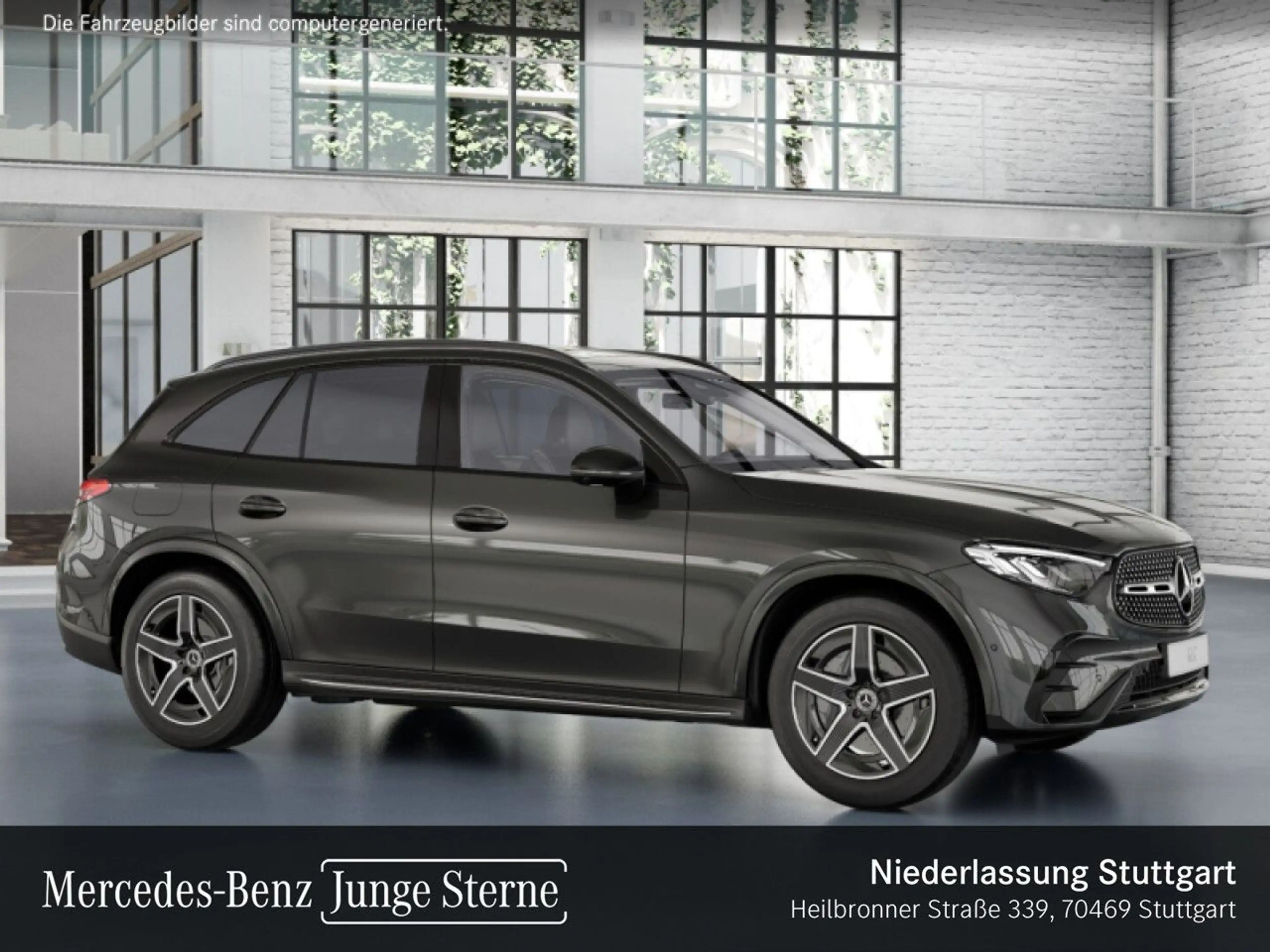 Mercedes-Benz GLC 200 4M AMG+NIGHT+360+AHK+LED+TOTW+KEYLESS+9G — photo 15