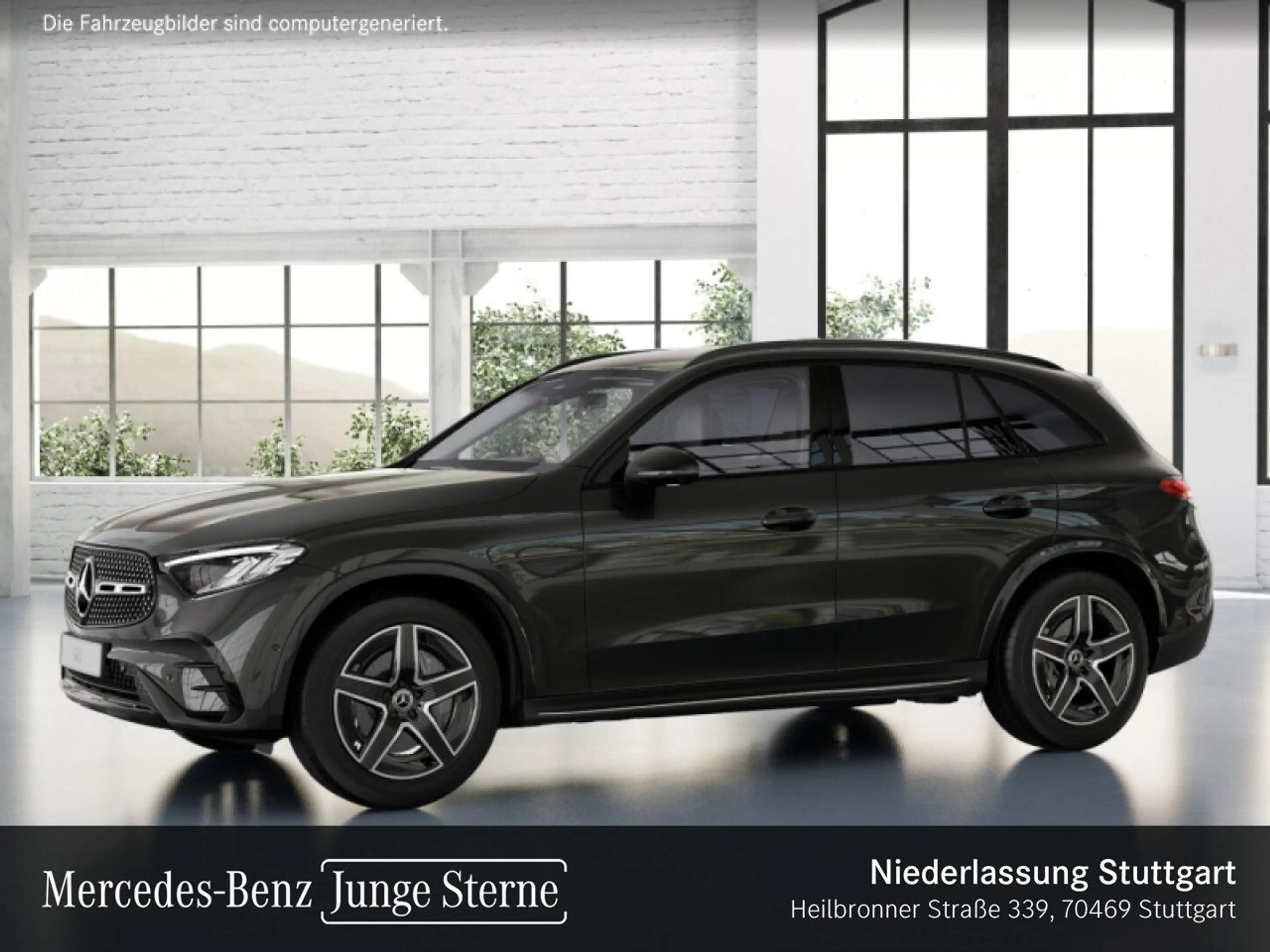 Mercedes-Benz GLC 200 4M AMG+NIGHT+360+AHK+LED+TOTW+KEYLESS+9G — photo 3