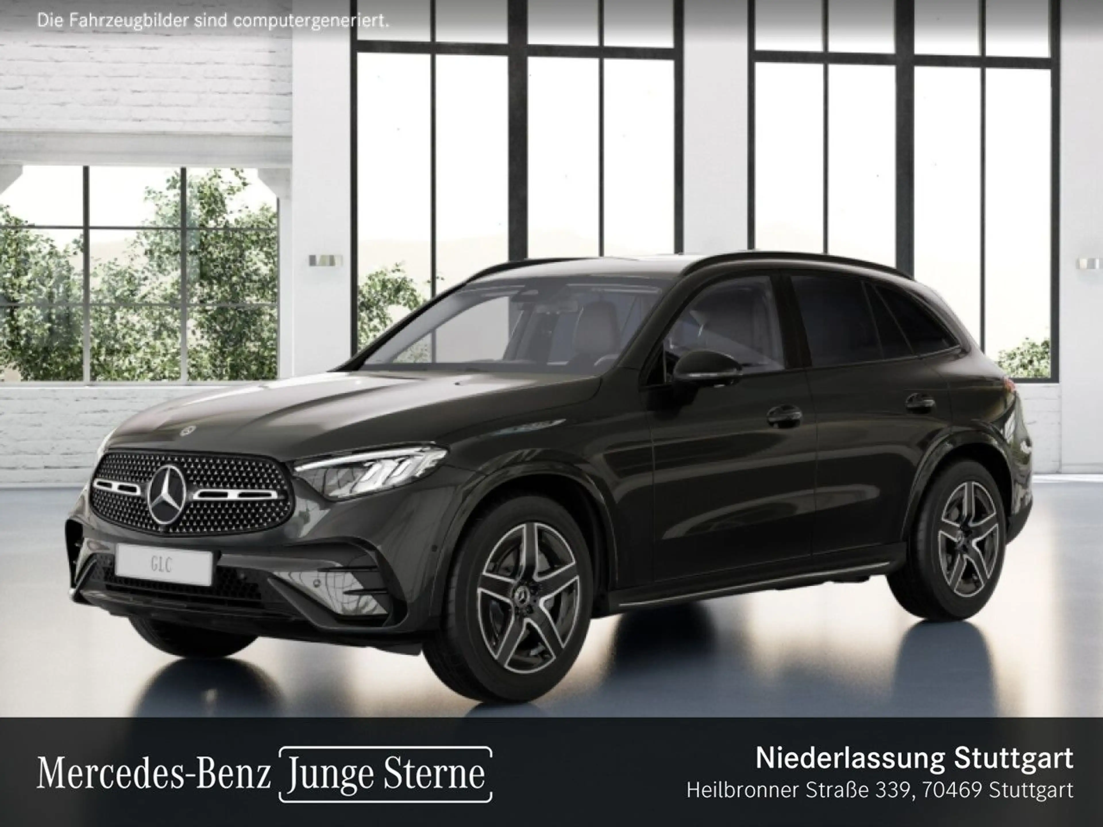 Mercedes-Benz GLC 200 4M AMG+NIGHT+360+AHK+LED+TOTW+KEYLESS+9G — photo 13