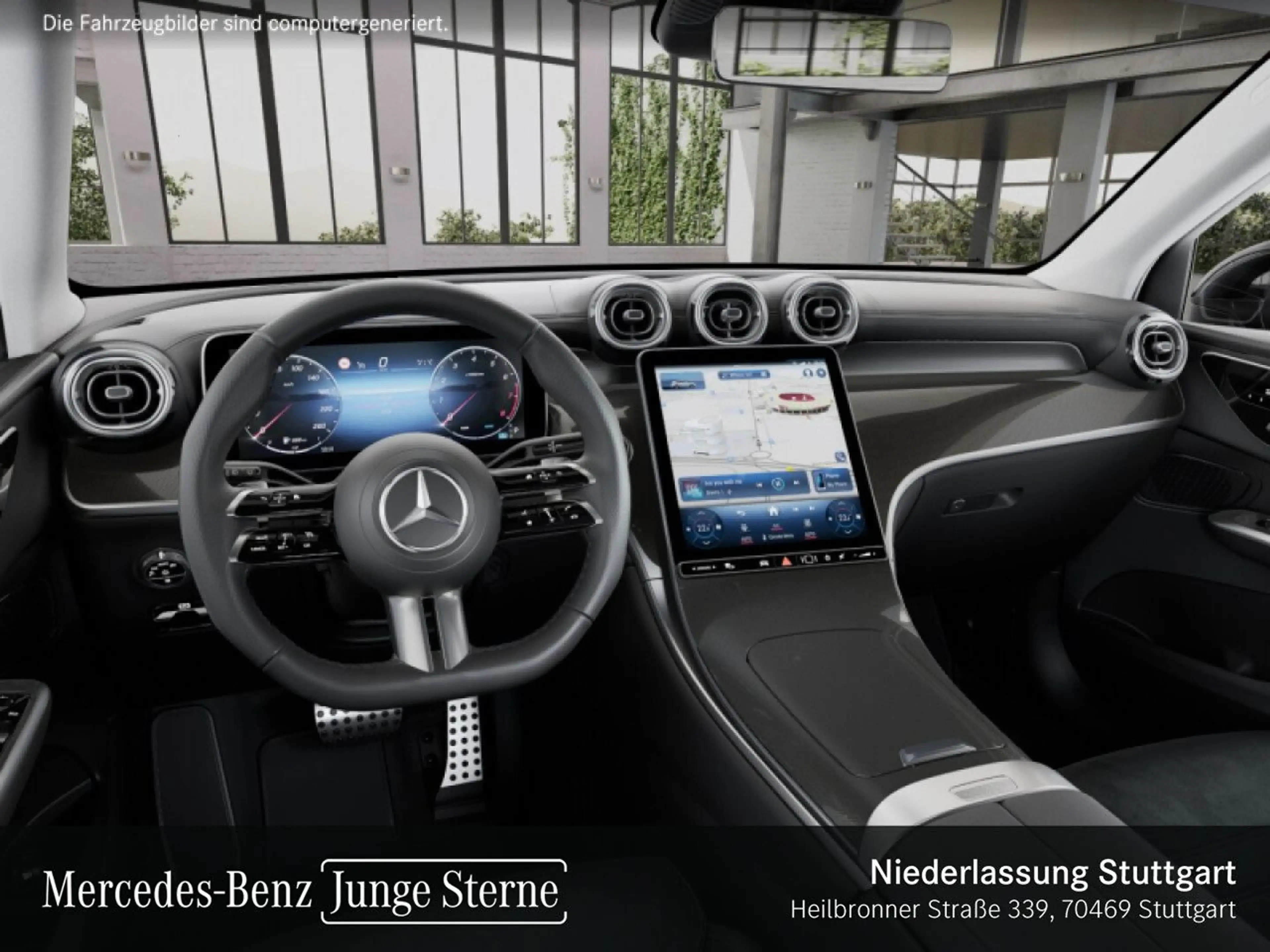 Mercedes-Benz GLC 200 4M AMG+NIGHT+360+AHK+LED+TOTW+KEYLESS+9G — photo 9