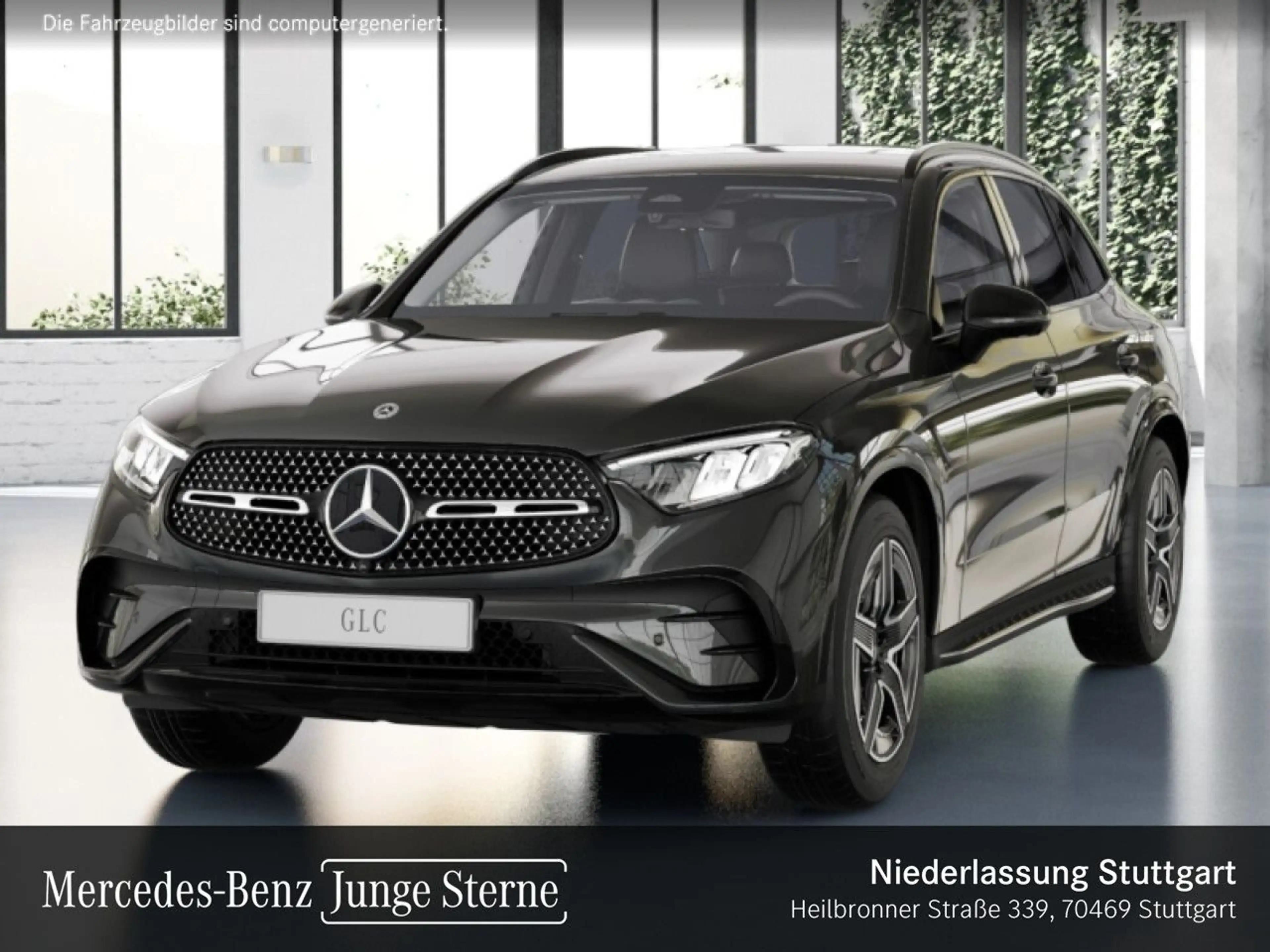 Mercedes-Benz GLC 200 4M AMG+NIGHT+360+AHK+LED+TOTW+KEYLESS+9G — photo 2