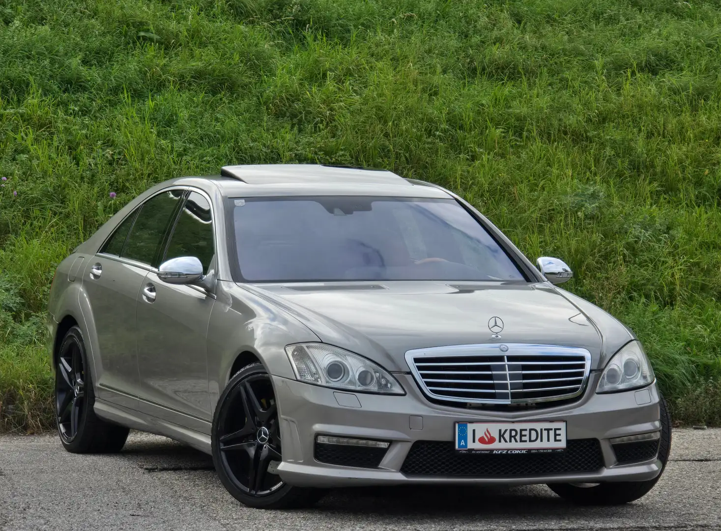 Mercedes-Benz S 420 CDI Top* Kredit* Automatik* Leder* Night Vision* Grau - 2