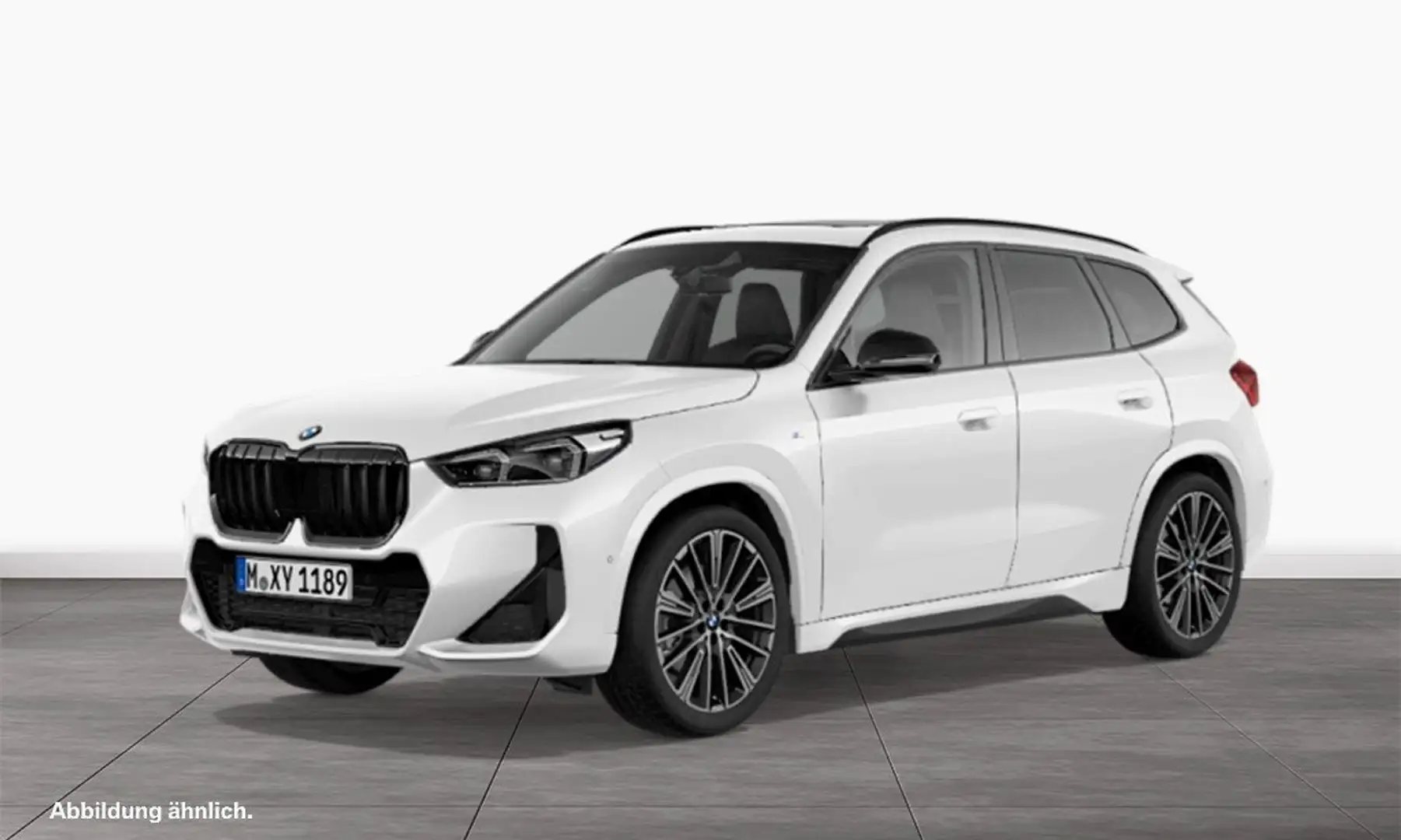 BMW X1 xDrive23d M Sport Anhängerk. Panorama DrivingAssis Weiß - 2