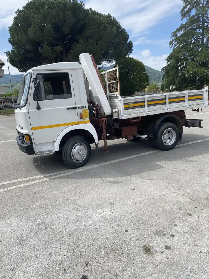 Iveco 65/10 Ribaltabile E Gru Bonfiglioli, foto 1