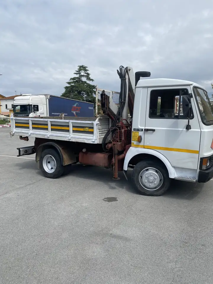 Iveco 65/10 Ribaltabile E Gru Bonfiglioli, foto 3