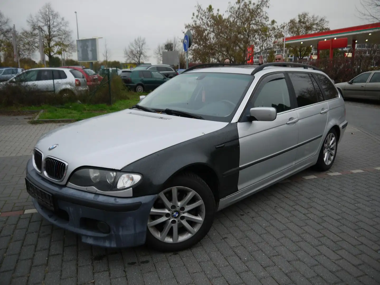 BMW 320 Touring/Automatik/Xenon/Klimaanlage Silber - 1