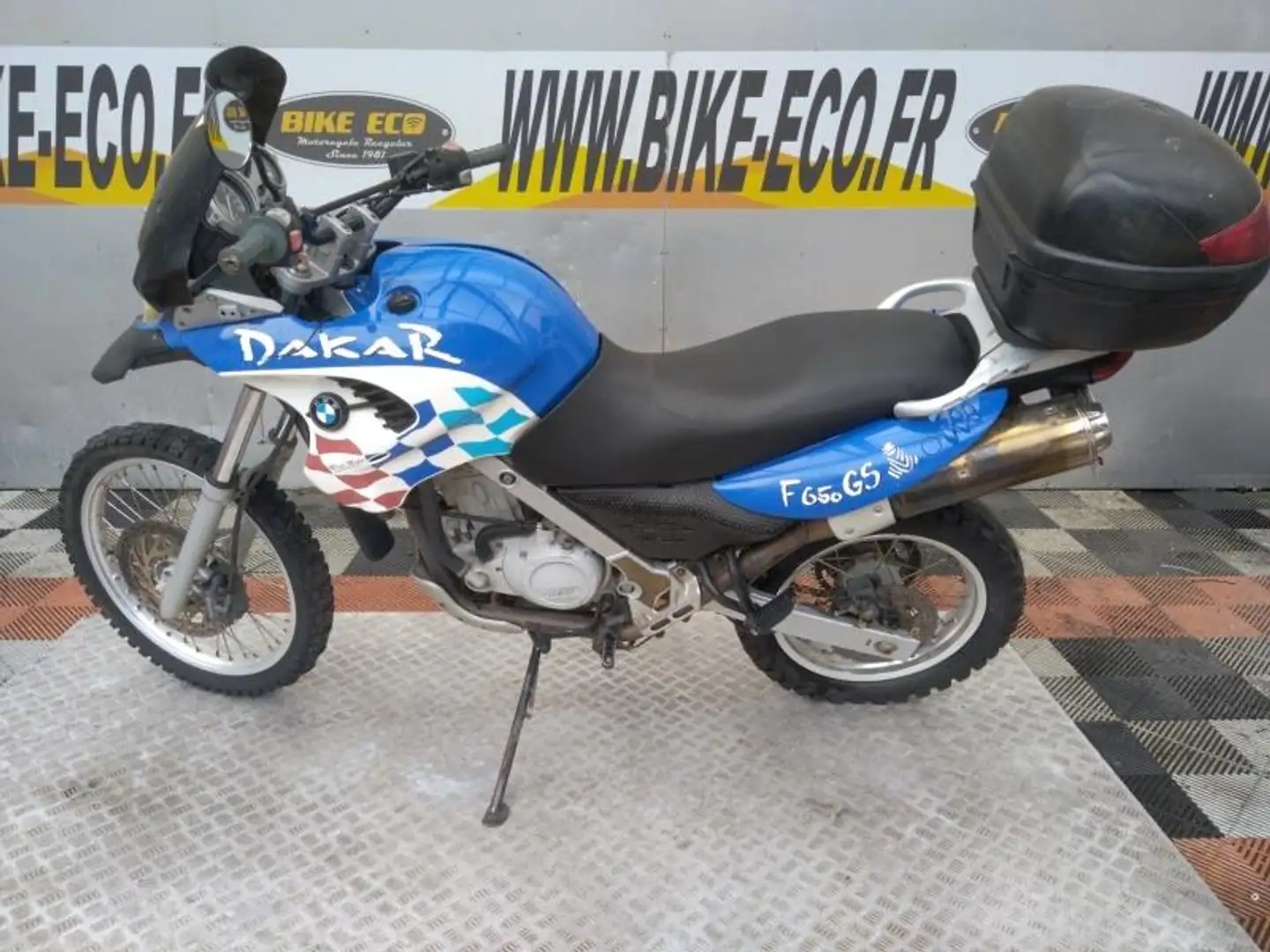BMW F 650 Bleu - 2