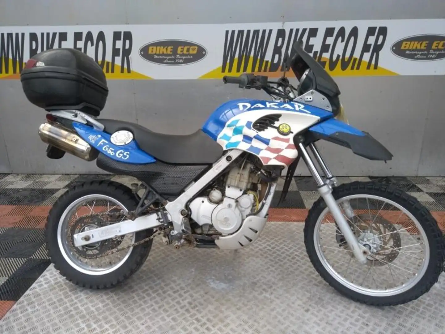 BMW F 650 Bleu - 1