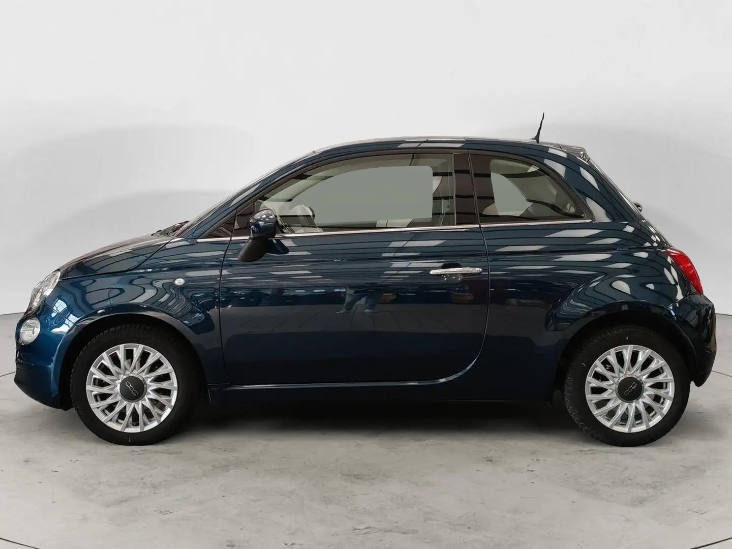 Fiat 500 1.2 Lounge Blauw - 2