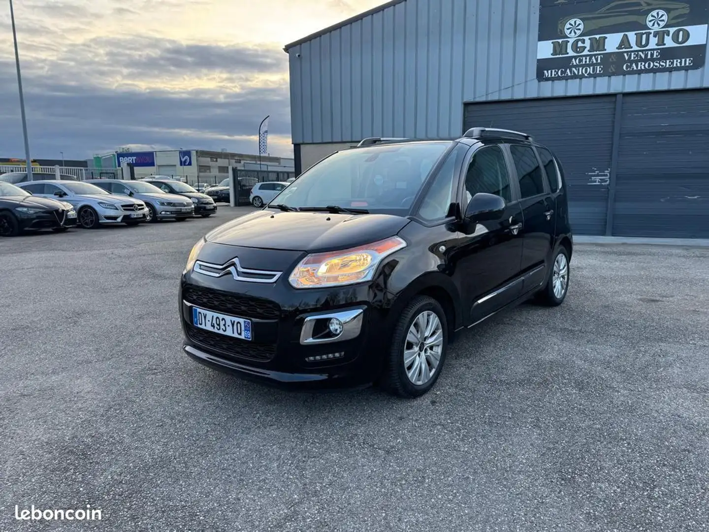 Citroen C3 Picasso 1.2 pure tech 110 ch exclusive Negro - 2