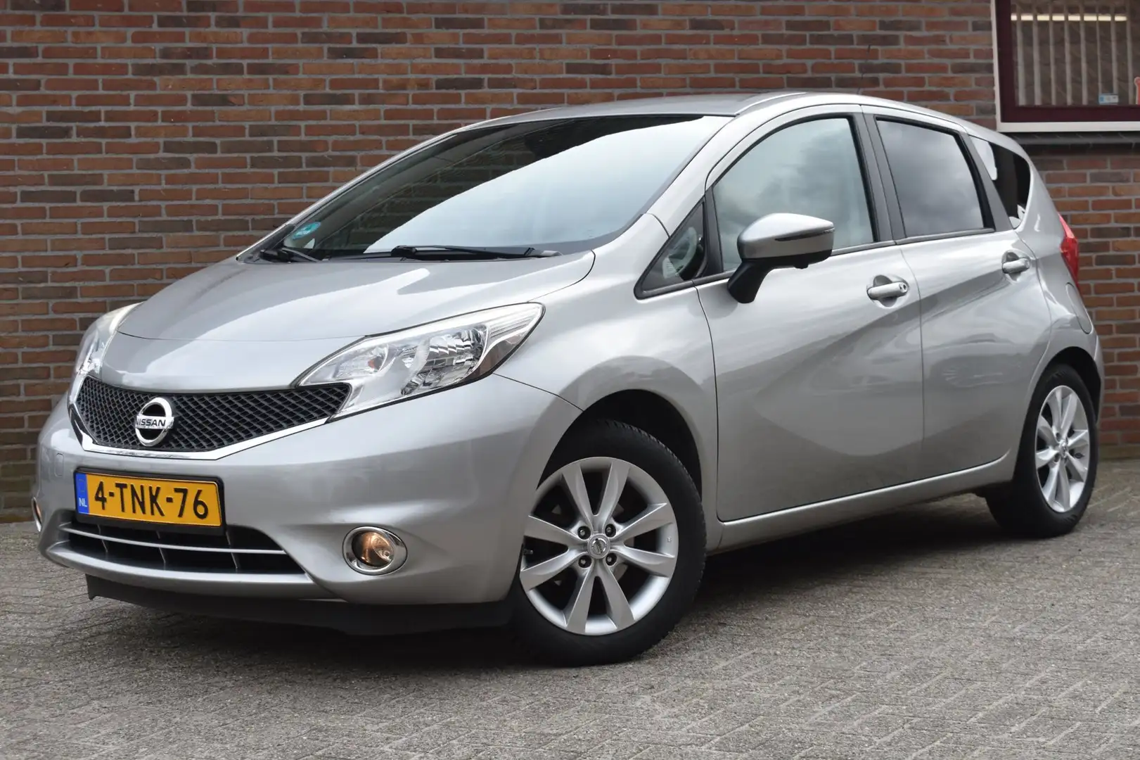 Nissan Note 1.2 DIG-S Tekna '14 Navi Clima Cruise Inruil mogel Gris - 1